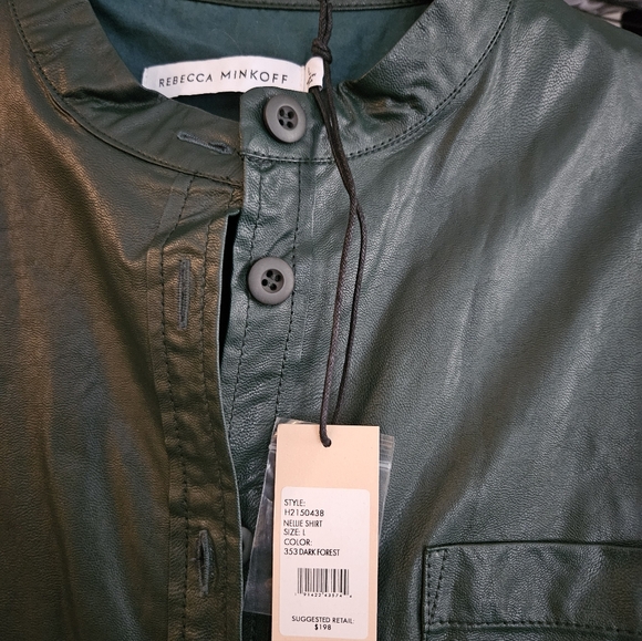 NWT Rebecca Minkoff Nellie Shirt - Large - Picture 5 of 5